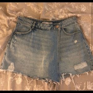 ISOOOO Zara denim skort